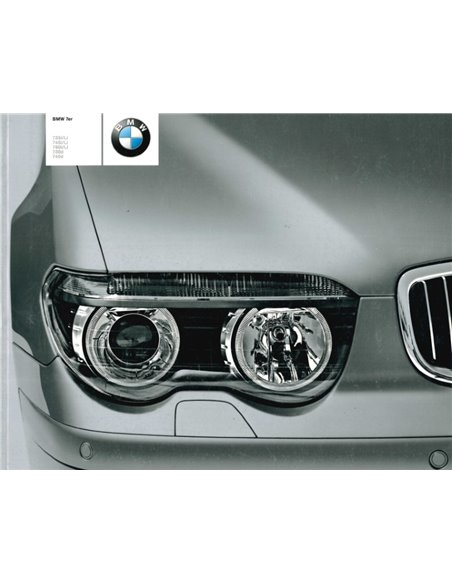 2002 BMW 7 SERIES BROCHURE GERMAN
