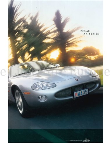 2002 JAGUAR XK8 | XKR BROCHURE NEDERLANDS