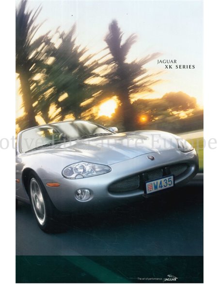 2002 JAGUAR XK8 | XKR BROCHURE NEDERLANDS