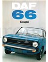 1973 DAF 66 COUPE BROCHURE DUTCH