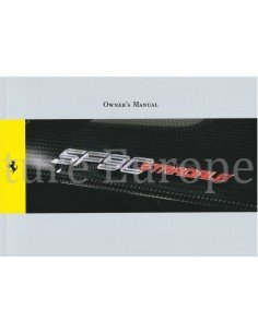 2022 FERRARI SF90 STRADALE OWNERS MANUAL ENGLISH