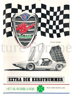 1984 ALFA ROMEO CLUB HET KLAVERBLAADJE 28 DUTCH