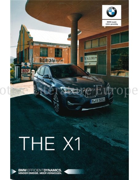 2019 BMW X1 BROCHURE DUTCH