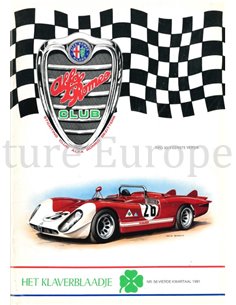 1991 ALFA ROMEO CLUB HET KLAVERBLAADJE 56 DUTCH