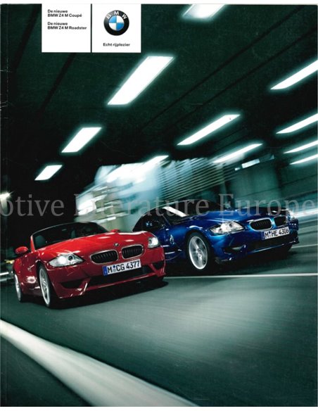 2006 BMW Z4 M ROADSTER | M COUPE PROSPEKT NIEDERLÄNDISCH
