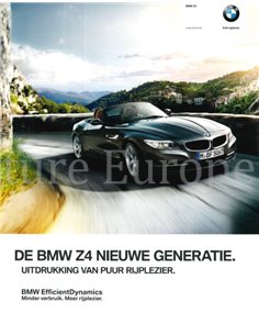 2013 BMW Z4 ROADSTER BROCHURE DUTCH