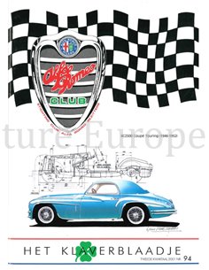 2001 ALFA ROMEO CLUB HET KLAVERBLAADJE 94 NEDERLANDS