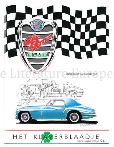 2001 ALFA ROMEO CLUB HET KLAVERBLAADJE 94 NEDERLANDS