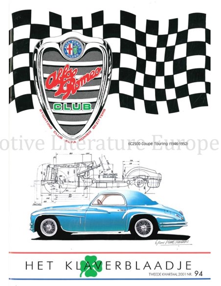 2001 ALFA ROMEO CLUB HET KLAVERBLAADJE 94 DUTCH