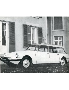 1966 CITROEN 19 & 21 BREAK INSTRUCTIEBOEKJE NEDERLANDS 2