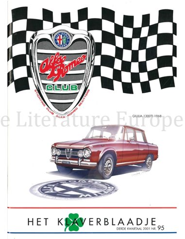 2001 ALFA ROMEO CLUB HET KLAVERBLAADJE 95 DUTCH