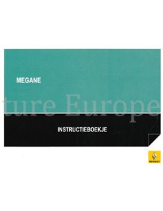 2008 RENAULT MEGANE WAGON OWNERS MANUAL DUTCH