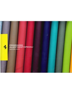 2023 FERRARI PROGRAMMA ALLESTIMENTI SPECIALI BOEK