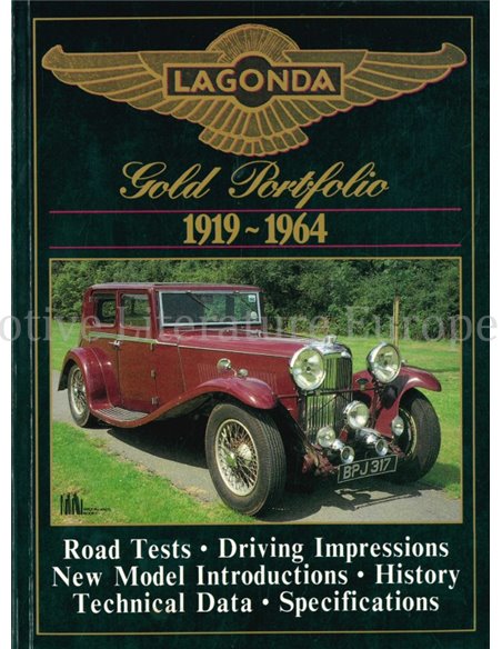 LAGONDA GOLD PORTFOLIO 1919 - 1964 (BROOKLANDS)