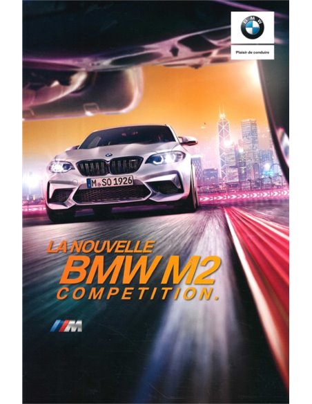2018 BMW M2 COMPETITION PROSPEKT FRANZÖSISCH
