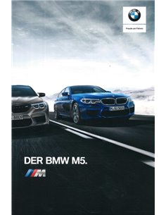 2018 BMW M5 BROCHURE DUITS