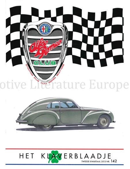 2013 ALFA ROMEO CLUB HET KLAVERBLAADJE 142 NIEDERLÄNDISCH