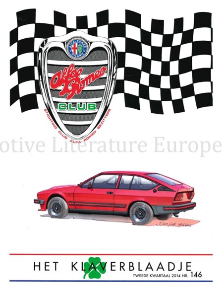 2014 ALFA ROMEO CLUB HET KLAVERBLAADJE 146 NIEDERLÄNDISCH