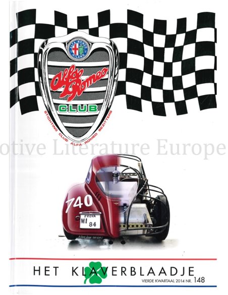 2014 ALFA ROMEO CLUB HET KLAVERBLAADJE 148 DUTCH