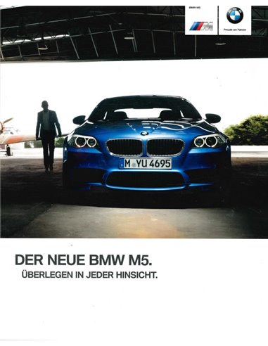 2011 BMW M5 BROCHURE DUITS