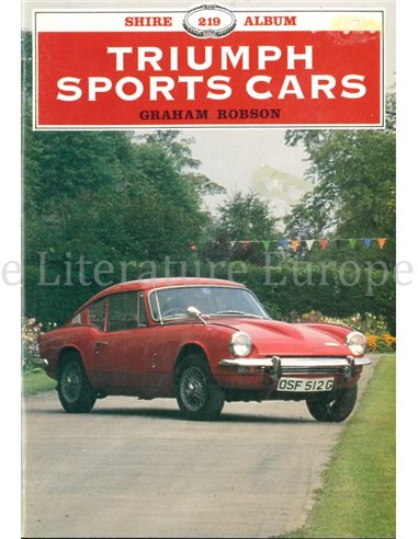 TRIUMPH SPORTS CARS, SHIRE ALBUM 219