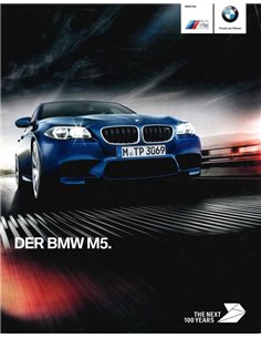 2016 BMW M5 BROCHURE GERMAN