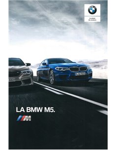 2018 BMW M5 BROCHURE FRENCH