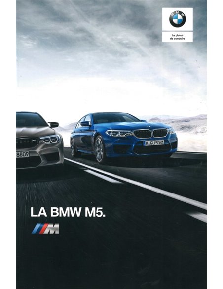 2018 BMW M5 BROCHURE FRANS