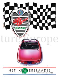 2016 ALFA ROMEO CLUB HET KLAVERBLAADJE 155 NEDERLANDS