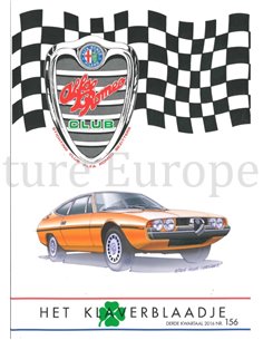 2016 ALFA ROMEO CLUB HET KLAVERBLAADJE 156 DUTCH