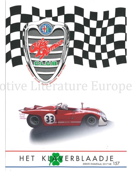 2017 ALFA ROMEO CLUB HET KLAVERBLAADJE 157 NEDERLANDS