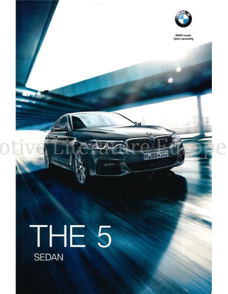 2019 BMW 5ER LIMOUSINE PROSPEKT NIEDERLÄNDISCH