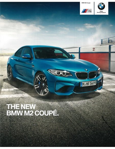 2015 BMW M2 COUPÉ PROSPEKT ENGLISCH
