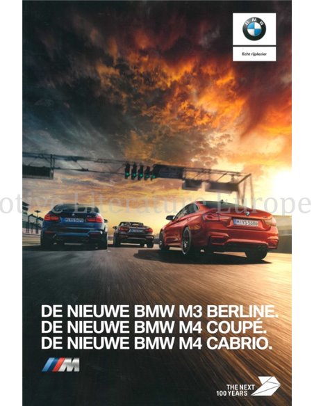 2017 BMW M3 | M4 BROCHURE DUTCH