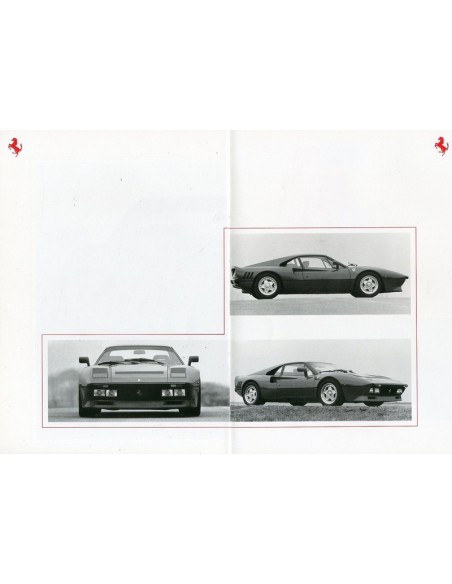 1984 FERRARI 288 GTO BROCHURE 1/300 GELIMITEERD