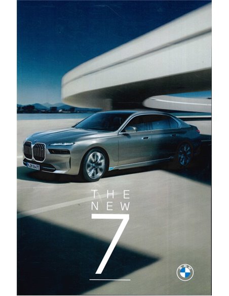 2022 BMW 7ER PROSPEKT ENGLISCH