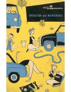 1965 GLAS GOGGOMOBIL SEDAN & COUPE INSTRUCTIEBOEKJE ENGELS