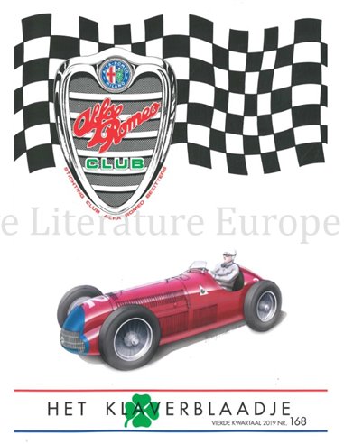 2019 ALFA ROMEO CLUB HET KLAVERBLAADJE 168 NIEDERLANDISCH