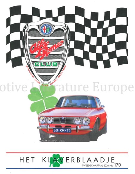 2020 ALFA ROMEO CLUB HET KLAVERBLAADJE 170 NIEDERLANDISCH