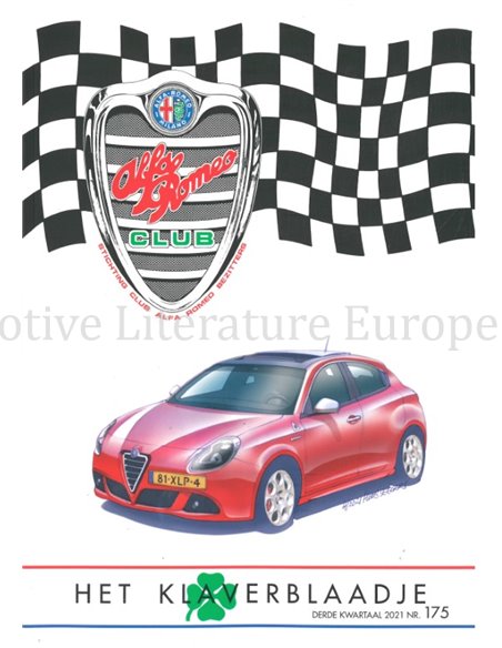 2021 ALFA ROMEO CLUB HET KLAVERBLAADJE 175 NEDERLANDS
