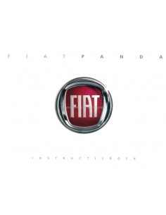 2009 FIAT PANDA BETRIEBSANLEITUNG NIEDERLANDISCH