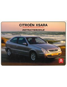 2001 CITROEN XSARA BETRIEBSANLEITUNG NIEDERLÄNDISCH