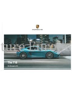 2020 PORSCHE 718 BOXTER | 718 CAYMAN HARDBACK BROCHURE ENGLISH