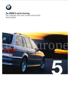 2000 BMW 5 SERIE TOURING BROCHURE NEDERLANDS