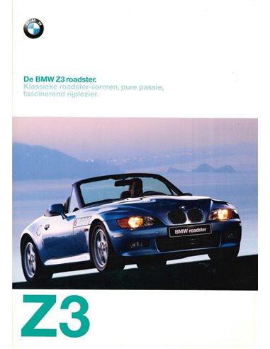 1997 BMW Z3 ROADSTER PROSPEKT NIEDERLÄNDISCH