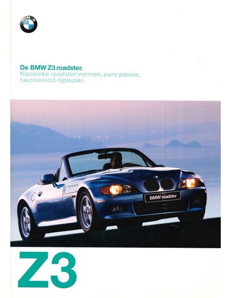 1997 BMW Z3 ROADSTER BROCHURE NEDERLANDS