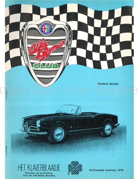1979 ALFA ROMEO CLUB HET KLAVERBLAADJE 06 DUTCH
