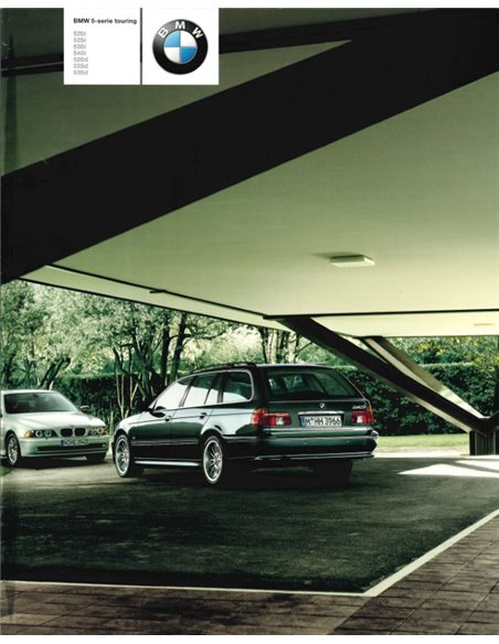 2002 BMW 5 SERIE TOURING BROCHURE NEDERLANDS