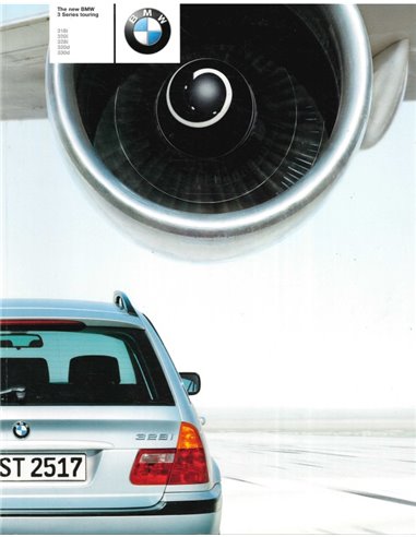1999 BMW 3ER TOURING PROSPEKT ENGLISCH