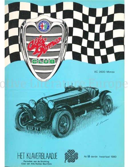 1980 ALFA ROMEO CLUB HET KLAVERBLAADJE 11 DUTCH